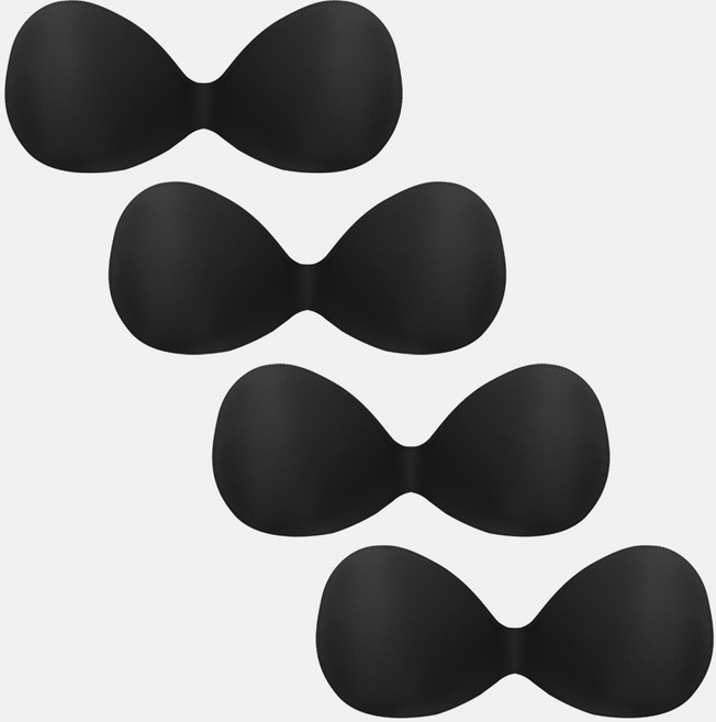 소소미도 여성 땅콩 일체형 2cm 가슴 패드 4매