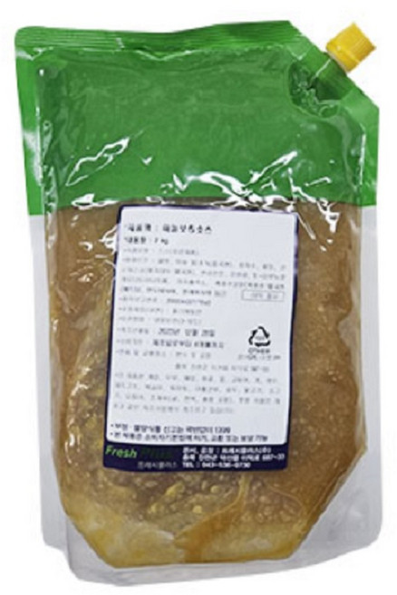 프레시플러스 족발 보쌈 마늘소스 2kg, 1개