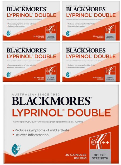 블랙모어스 리프리놀 더블 100mg 30캡슐 x 5개