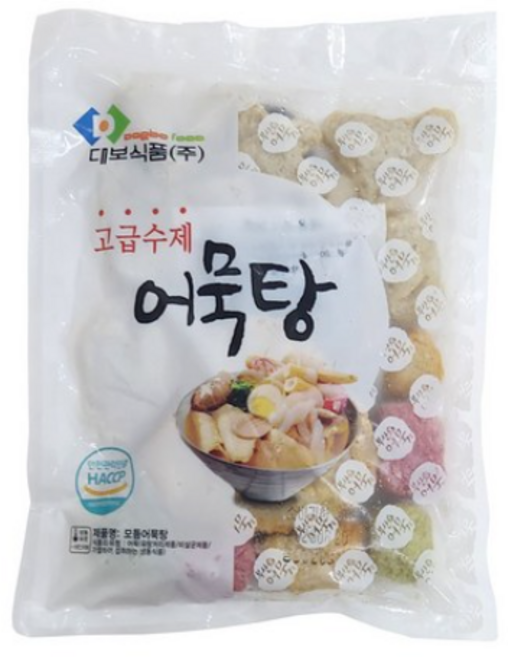 [대보식품] 고급수제 모듬어묵탕 320g (부산어묵), 8개
