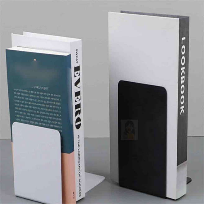 SolSun L형 북엔드 칸막이, 블랙