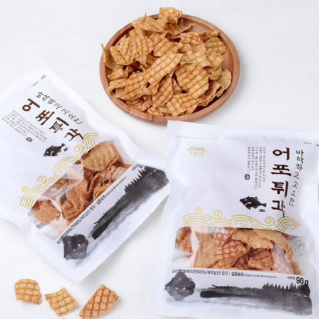 동일식품 본사 어포튀각 300g 빠삭이 꾸이꾸이, 2개