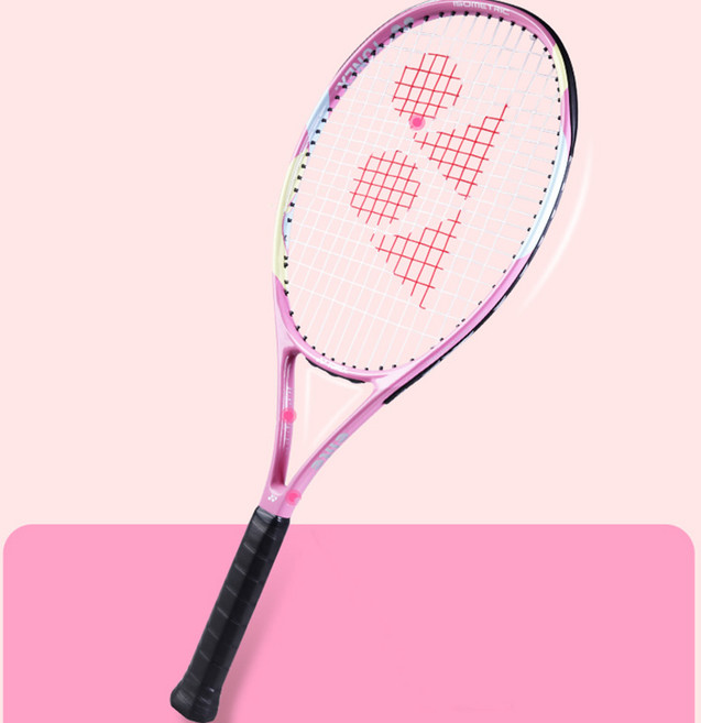 YONEX 카본 초경량 테니스 라켓, 핑크, 1개