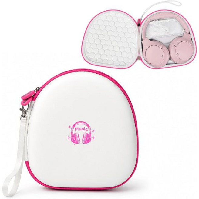 소니 WH-CH720N WH-CH520 WH-1000XM4용 사운드코어 Q20i Q30용 PAIYULE 헤드폰 케이스 JBL 튜닝 720BT 510BT 노이즈 캔슬링 헤드폰 무, Bright Pink
