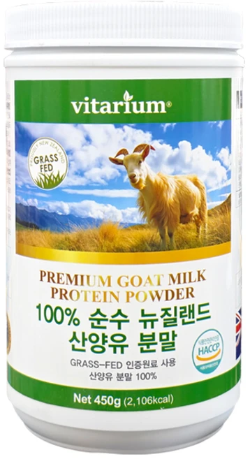 바라크 건강분말 산양유단백분말(캔) 450g, 500g, 1개 - 쿠팡