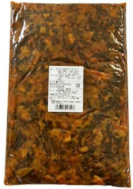 일본 츠케모노 타카나 중간 매운맛 1kg 1개 밑 반찬 일본라면집반찬, 중간 매운맛 1개