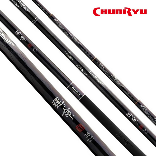 천류 / 운명 / 최상급 민물 낚싯대 / 대한민국 낚싯대의 자존심 / 카본 얀 8방향 다이아 멀티 랩핑 / 풀 프리미엄 테크니션 모듈 / 본사 책임 AS