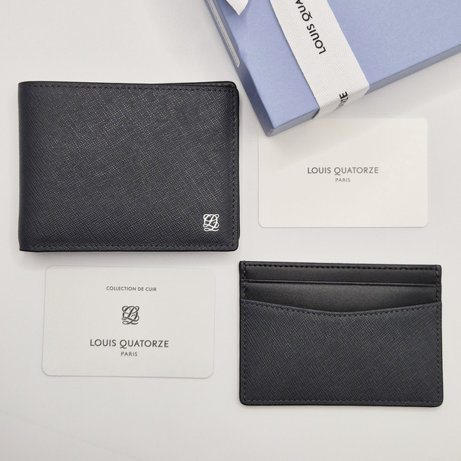 [정품] 루이까또즈 지갑 남성 반지갑 카드지갑 선물 세트