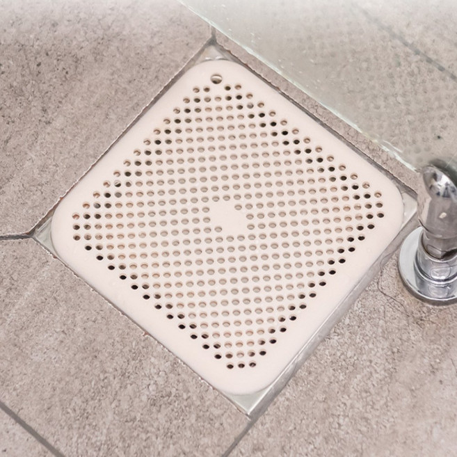 배수구 방수 실리콘 막개 욕실 화장실 냄새차단 하수구 덮개, 20cm 아이보리