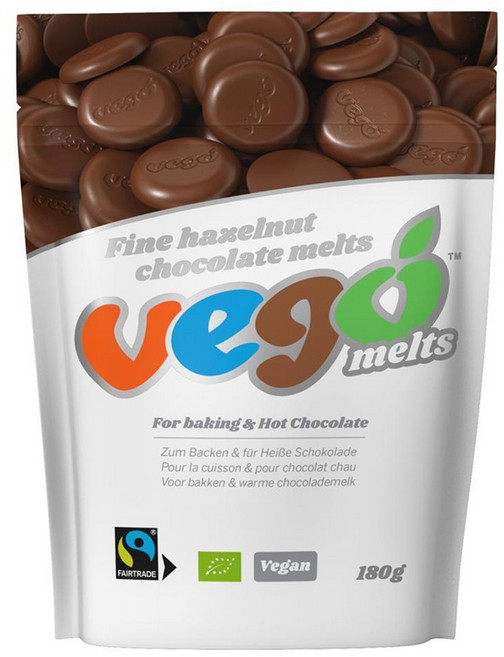 Vego (해외) 베고 비건 헤이즐넛 초콜릿 (베이킹&핫초코용) 180g, 1개