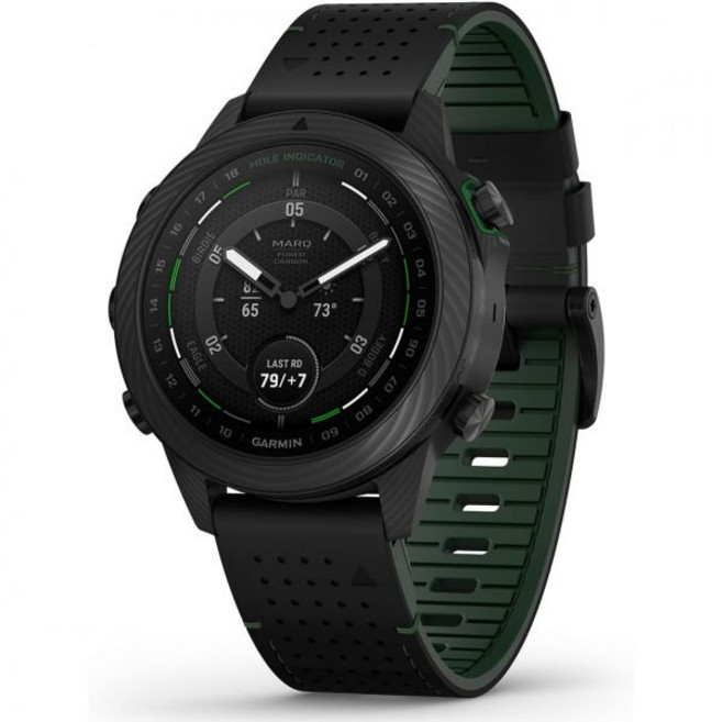 가민 러닝 워치 스포츠 Garmin 010-02722-C2 GPS 스마트워치 손목시계 남성용 마크 골퍼 2세대 카본 에디션