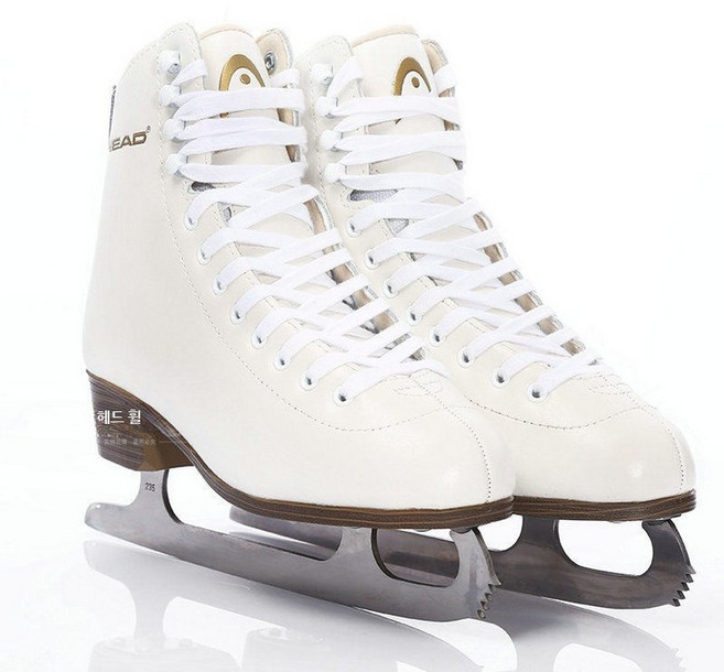 잭슨피겨 스케이트화 입문용 아이스 피겨화 신발 빙상 F600 화이트, 240