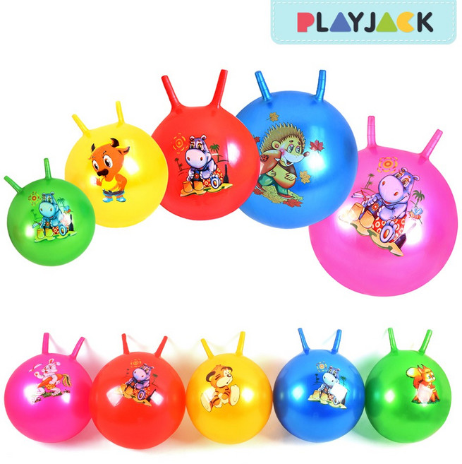 점핑볼 New 호핑볼 점프볼, 빨강, 1개