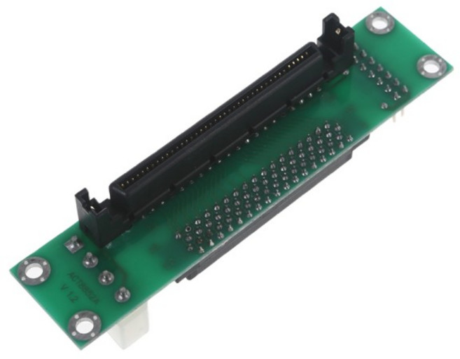 SCSI SCA 80 핀-68 핀 하드 디스크 어댑터 데이터 전송 미니 PC 예비 부품 컨버터 변환기카드 수리 H052