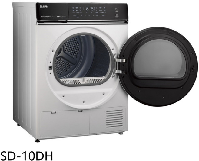 聲寶 SAMPO 10公斤 變頻乾衣機 SD-10DH (贈7-11商品卡), 圖片色