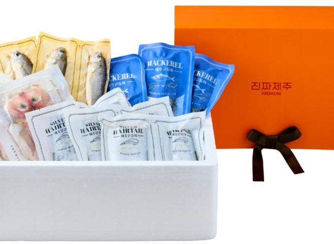 진짜제주 생선선물세트 설선물세트 갈치 선물세트 특대, 1박스, 고급세트(특특대4토막+옥돔중1+고등어3쪽)그레이박스