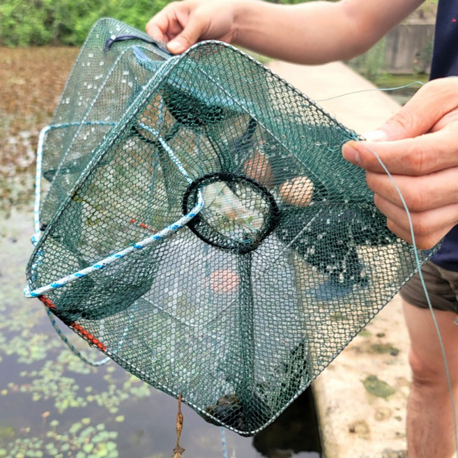 (1+1+1)3개세트민물 바다 낚시용품 사각 통발, 상세페이지 참조