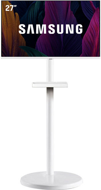 삼성전자 스마트모니터 M5 S27DM500 무빙스탠드 삼탠바이미 [리뷰이벤트], S27DM501(화이트)+ 무빙스탠드 (화이트), 68.6cm