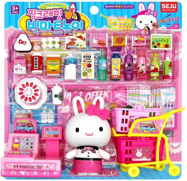세주 핑크래빗 빅마트놀이, 1개
