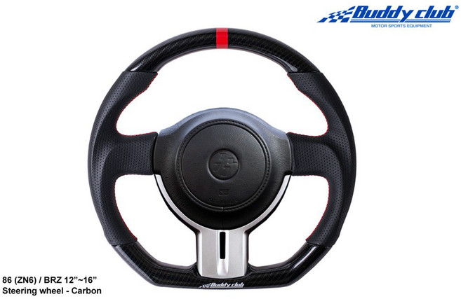 Buddy club 86 (ZN6) / BRZ 碳纖維運動方向盤, 1個