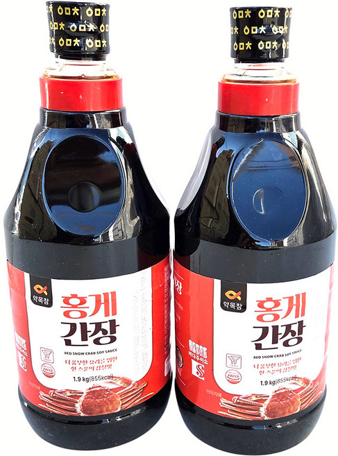 새마원 약목참 홍게간장 맛간장 어간장 맛장 소스, 1.9kg, 2개