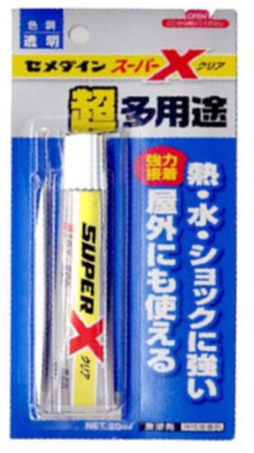 세메다인 수퍼-X 탄성접착제_투명 Super-X, 1개