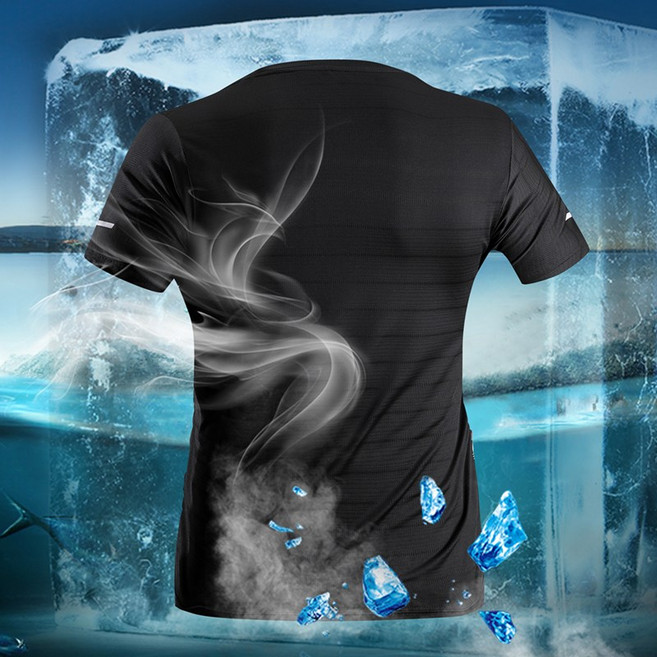 ASURE 남 여름 라운드 속건 티셔츠