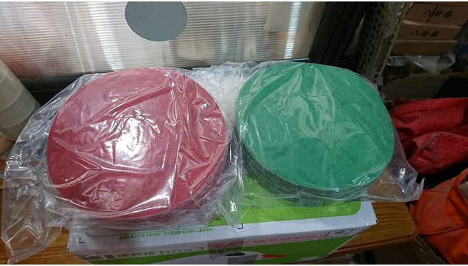 台灣製 魔鬼氈網狀砂布 整張 網砂 圓砂紙 耐磨 磨切機 除鏽 除漆 漂流木 砂紙 木 金屬 研磨拋光 網格砂布 100張一盒, 1個, 100張一盒選項請下這數量100