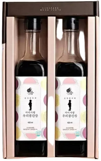 순창문옥례 우리콩 간장 종합세트 특선 3호(아이사랑 우리콩간장 2개), 2개