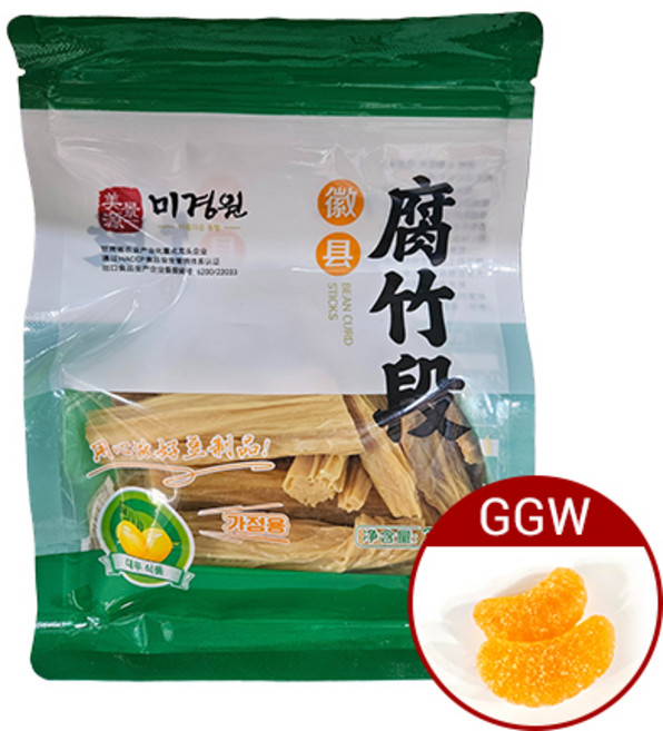 가가왕 중국식품 미경원 자른 건 푸주, 1개, 200g