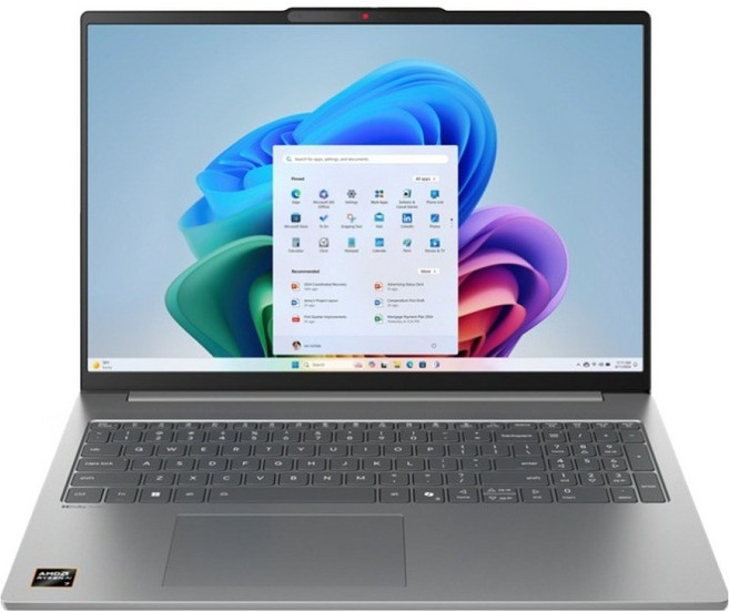 레노버 2025 아이디어패드 슬림 5 16AKP10 라이젠 AI 라이젠 AI 300 시리즈, Luna Grey, 512GB, 24GB, WIN11 Home, 83HY005FKR