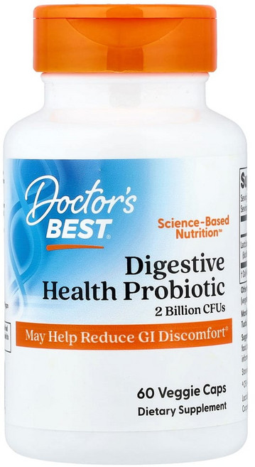 닥터스베스트 다이제스티브 헬스 프로바이오틱 20억 베지 캡, 1개, 60정