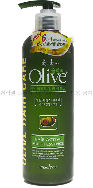 [아임세레느] 올리브 헤어 액티브 멀티에센스, 500ml, 1개