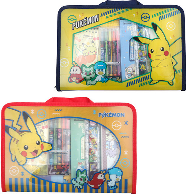 포켓몬스터 문구세트-피카피카 (R0144), 포켓몬스터-R0144-랜덤, 단품