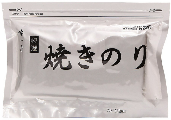 경성 야끼노리 김밥김 50g, 1개