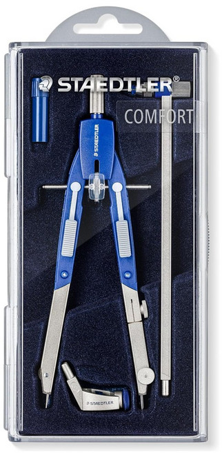 스테들러 552 02 마스 컴포트 컴파스 + 연장봉 + 아답터, 1세트