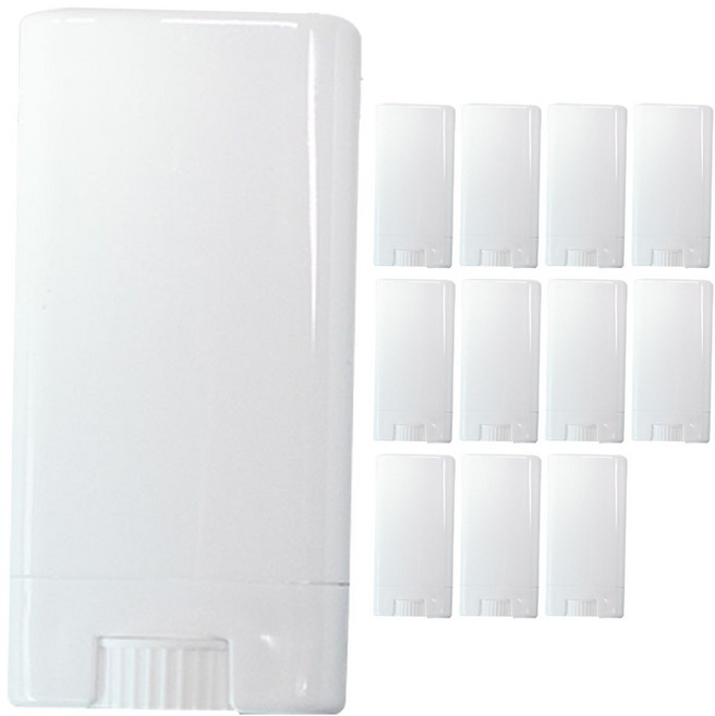 지안네이처 썬스틱 로션바 용기 15g, 12개, 화이트