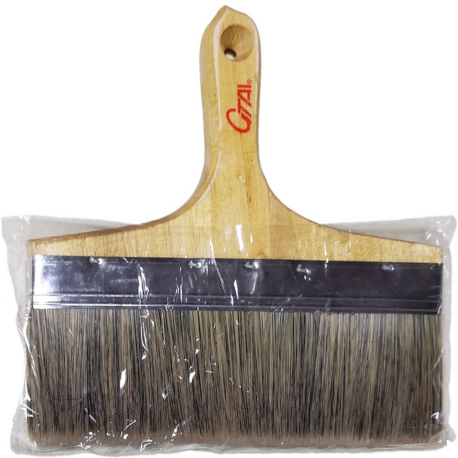 GITAL 10吋排刷 25.4公分寬長柄木質油漆刷 美術水彩壁紙適用, 1個