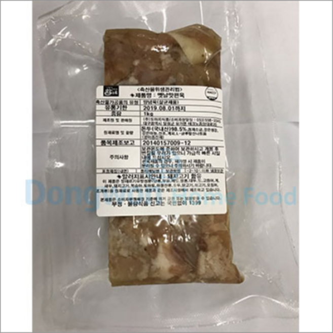 도야지식품 옛날맛 편육 1kg, 1개, 단품