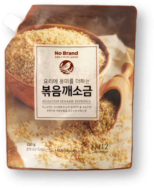 노브랜드 고소하고 맛있는 볶음 깨소금 250g, 4개