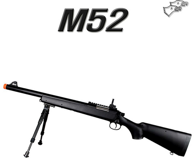 더블이글 M52 스나이퍼건 전동건 비비탄총 성인용비비탄총 가스건 서바이벌 에어소프트건, 1개