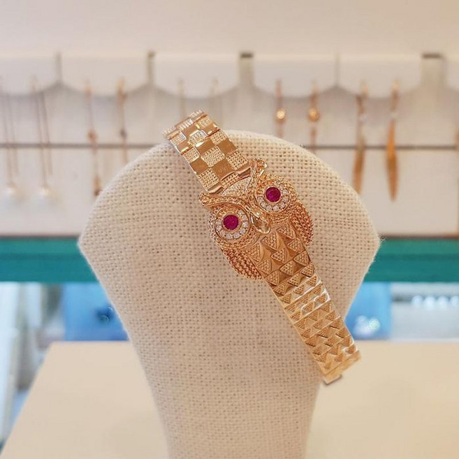 볼라레 세이브존01 핑크부엉이 팔찌 SNBR214