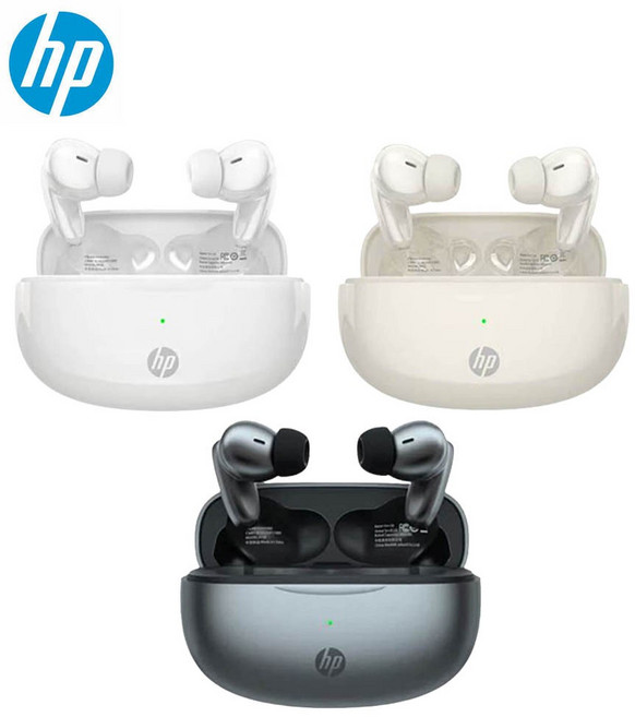 HP 惠普 H10I 真無線耳機 入耳式耳機 IPX4級防水 藍牙耳機5.3 - (三色任選), 奶油色, 奶油色