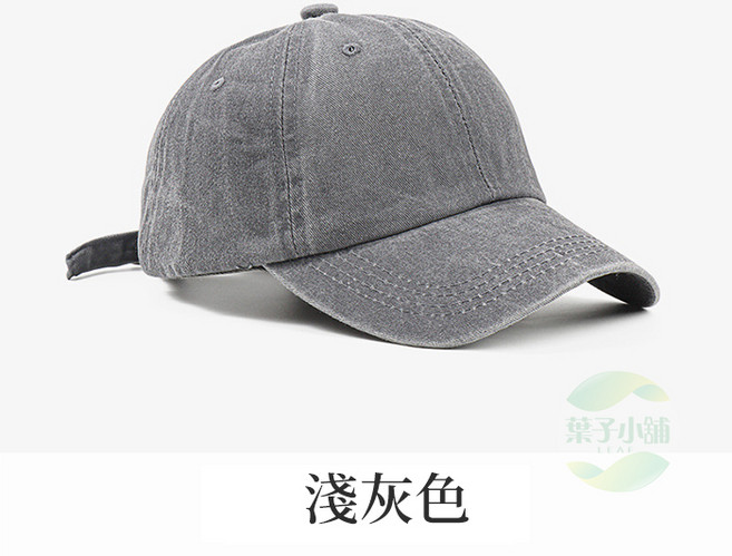 男女通用款 遮陽防曬鴨舌帽 潮流嘻哈老帽 柔軟舒適好收納