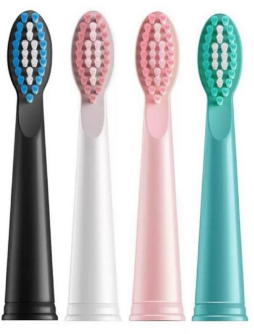 Jianpai S10/ZQANG xm801 전동 칫솔용 전동 칫솔 교체 헤드, 11 4pcs PINK