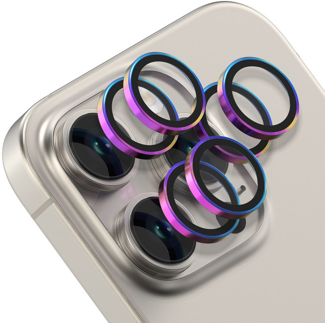 케이스박스 카메라 메탈 보호 렌즈 필름 2세트, 1세트