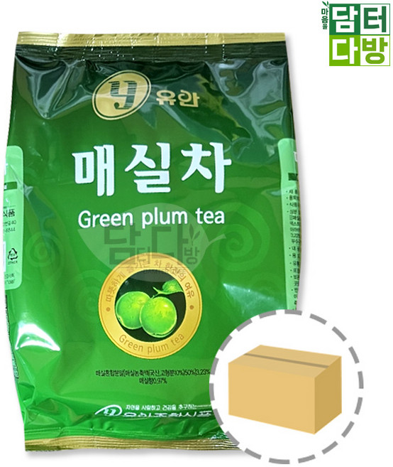 유안 자판기용 매실차 900g 1BOX 12개입 차 한 유안 박스 차한 자판기용 매실 단위, 1, 12
