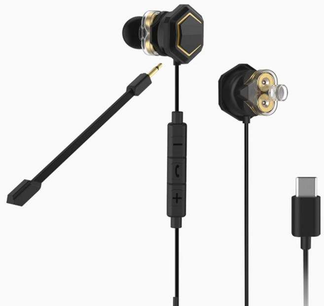 엑토 GERP-06 게이밍 C타입 이어폰 마이크 분리형