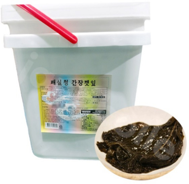 그린이에프앤에스 맛두레 매실청 간장깻잎 10kg, 1개