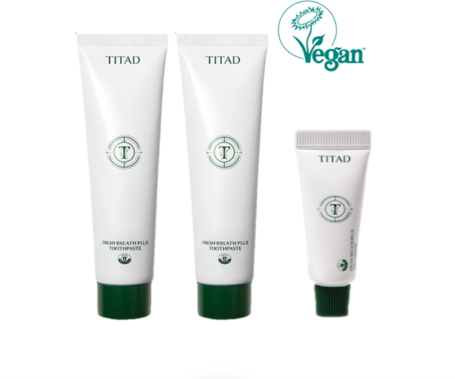 티타드 프레시 브레스 플러스 치약 100g*2 + 50g, 1개, 250g